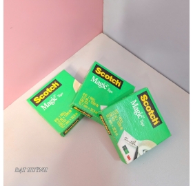 Băng keo dán tiền 3M Scotch Magic 810 1/2*36