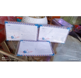Bao thư bưu điện sọc (có keo)