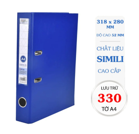 Bìa còng Thiên Long A4 5cm 1 mặt si - BC11