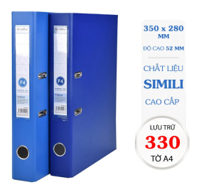 Bìa còng Thiên Long F4 5cm 1 mặt si BC13