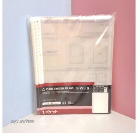 Bìa lỗ Plus A4