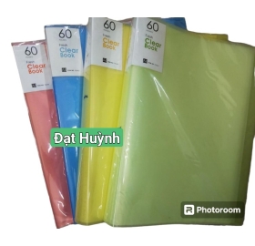 Bìa nhựa 60 lá VC