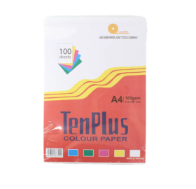 Bìa thái Tenplus màu trắng A4