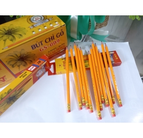 Bút chì đen 2B thân vàng Gstar (loại tốt)