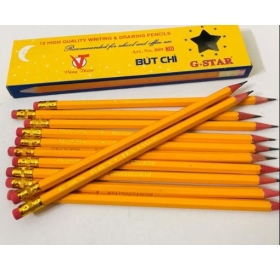 BÚT CHÌ ĐEN 6B THÂN VÀNG GSTAR (LOẠI TỐT)