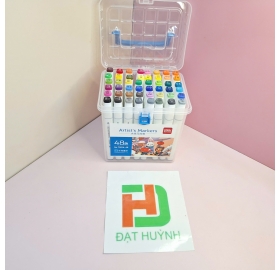 Bút marker gốc nước 48 màu Deli 70816-48