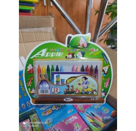 Bút Sáp 12 Màu WinQ CR-01