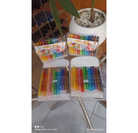 Bút Sáp Vặn 907 12 Màu Ngắn Gstar