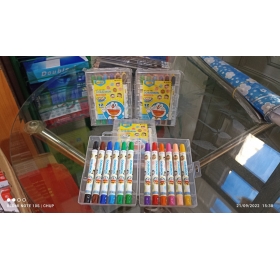 Bút Sáp Vặn Colorkit 12 Màu TCR-C007/DO