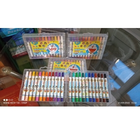 Bút Sáp Vặn Colorkit 24 Màu TCR-C009/DO