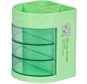 Hộp cắm bút 100x80mm Deli CZ601 bản ST