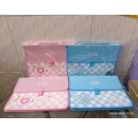 Cặp học sinh A4 bằng nhựa bản ST Deli CF556