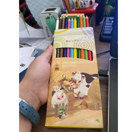 Chì 12 Màu Dài FCP-01