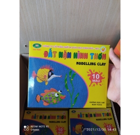 Đất Nặn Hình Thơm Mondelling Clay - 10 màu
