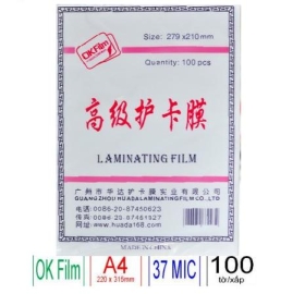 Ép Plastic A4 37 Mic
