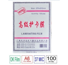 Ép Plastic A6 37 Mic(10*15)