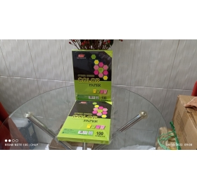 Giấy bìa màu đặc biệt GRAND A4 dạ quang xanh lá 160gsm 