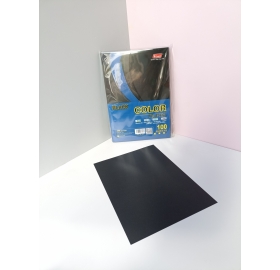 Giấy bìa màu đặc biệt GRAND A4 Đen 125gsm GROUP D 8178