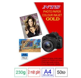 Giấy in CARD 230G A4 2 mặt gân