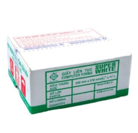 Giấy Liên Tục 1 Liên (240 Mm X 279 Mm)