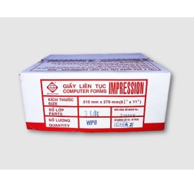 Giấy Liên Tục 2-5 Liên (210 Mm X 279 Mm)