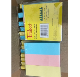 Giấy note 3 màu giấy Pronoti 3 mảnh