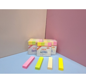 Giấy note UNC 4 màu dạ quang