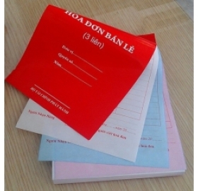 Hóa đơn - 3 liên (A5)