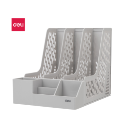 Kệ 3 ngăn Deli Z00112 màu xám