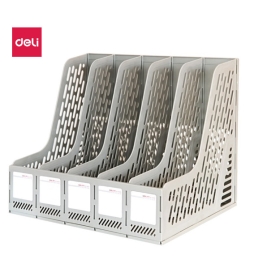 Kệ Deli 5 ngăn đứng 9838 màu xám