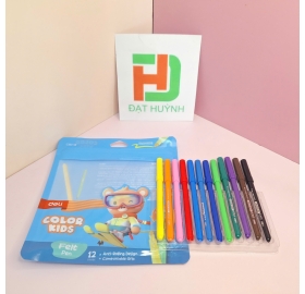Màu dạ colorkids Deli EC161-12