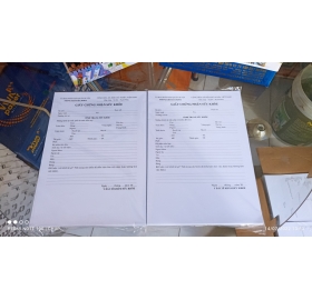 Mẫu khám sức khỏe