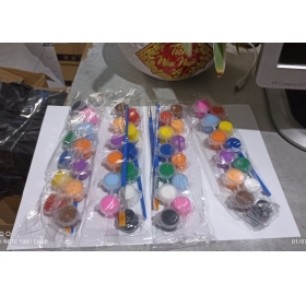 Màu nước 12 màu 3ml + 2 cọ