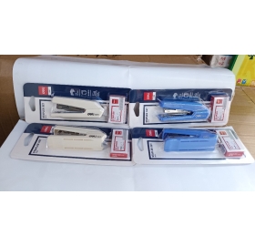 Máy bấm kim số 10 + kim bấm Deli E0272 - GIAO MÀU NGẪU NHIÊN 