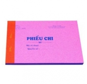 Phiếu chi 1 liên 13x19cm