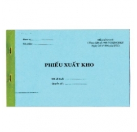 Phiếu nhập kho 1 liên 13x19cm