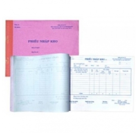 Phiếu nhập kho 2 liên 13x19cm 