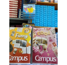 Tập sinh viên 200 trang Campus Gif