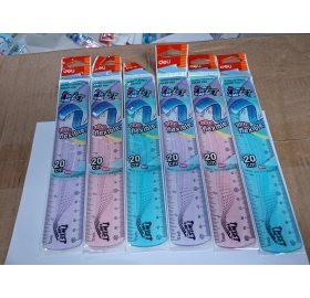 Thước kẻ dẻo Deli 20cm EH20