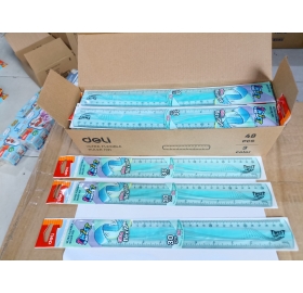 Thước kẻ dẻo Deli 30cm EH21