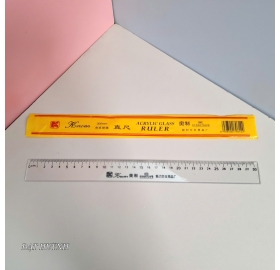 Thước kẻ mica Kewen 30cm