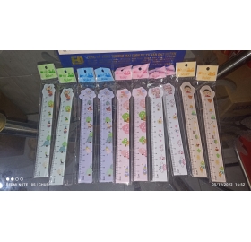 Thước Mica 15cm Nhiều Hình - BZJ-001
